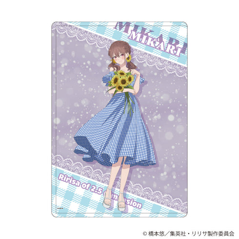 『2.5次元の誘惑』キャラクリアケース10/橘 美花莉 ひまわりver.(描き下ろしイラスト)